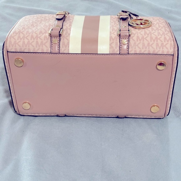 Michael Kors Bedford Signature Satchel Ballet Multi - Picture 4 of 5